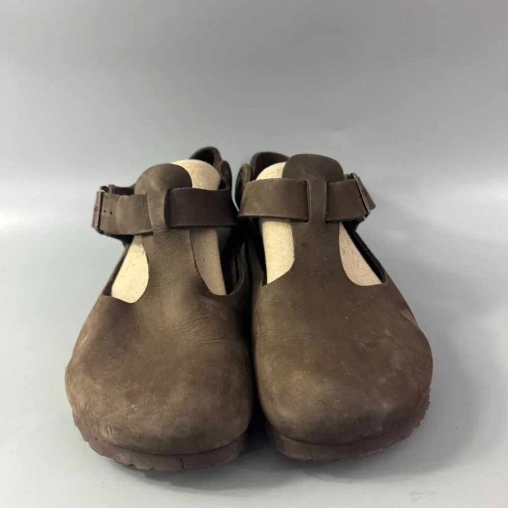 Birkenstock Bonn Nubuck Leather Sandals, Size 39 - Picture 4 of 14